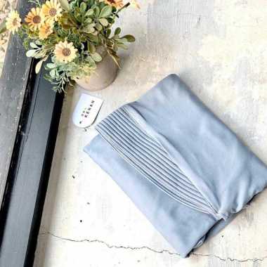 KENAN - HIJAB BERGO SYARI JUMBO // SABRINA JERSEY Grey