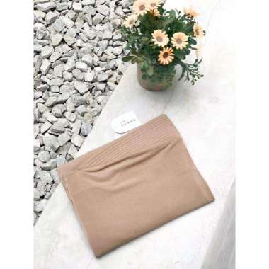 KENAN - HIJAB BERGO SYARI JUMBO // SABRINA JERSEY Hazelnute