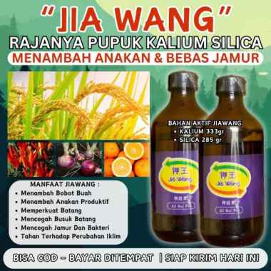 JIAWANG PAKET HEMAT (ISI 2 BOTOL) RAJA KALIUM SILIKA MURNI