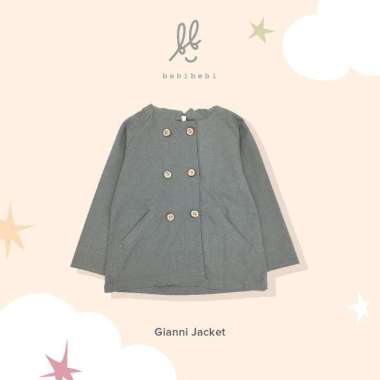 BEBIBEBI Jaket Anak Laki Laki - GIANNI Jacket M (LP36 x P41cm)