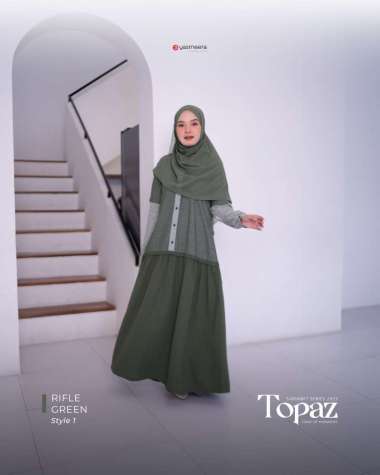 GAMIS TOPAZ DEWASA STYLE 1 L RIFLE GREEN