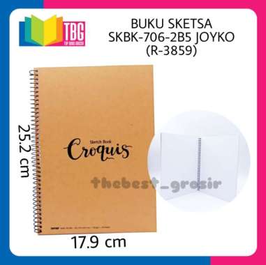 1 PCS BUKU SKETSA SKBK-706-2B5 JOYKO / BUKU SKETSA (R-3859)