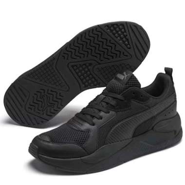 Sepatu Sneakers Puma X-Ray Puma Black-Dark Shadow 372602 01 11=46=30cm