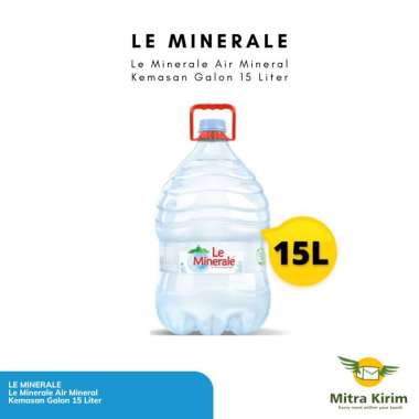 Le Minerale Air Mineral Kemasan Galon 15 Liter