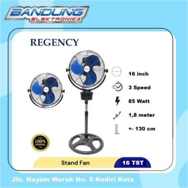 Kipas Angin Regency TST16 Tornado Stand Fan 16 Inch