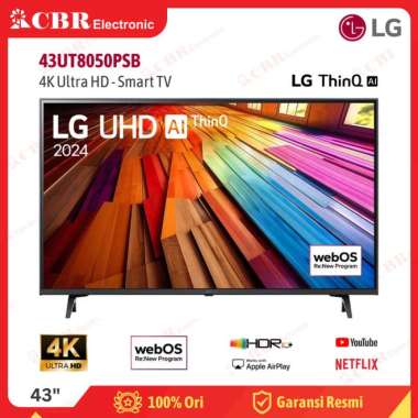 TV LG 43 Inch LED 43UT8050PSB (4K UHD-Smart TV)