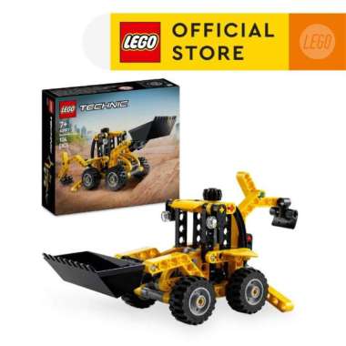 LEGO Technic 42197 Backhoe Loader (104 Pieces), Building Block, Toys, Bricks