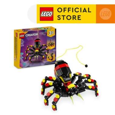 LEGO Creator 31159 Wild Animals: Surprising Spider (153 Pieces), Building Block, Toys, Bricks