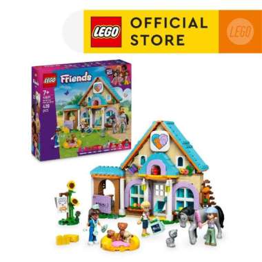 LEGO Friends 42651 Horse and Pet Vet Clinic (428 Pieces), Mainan Anak Perempuan, Building Block, Toy