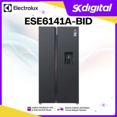 Kulkas Electrolux ESE6141A-BID Kulkas Side by Side 606 Liter
