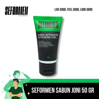 SEFORMEN Men Hygiene Sabun Perawatan Joni Pelengkap Purevive Joni Cream 50 Gram