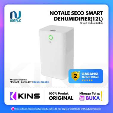Notale Seco Smart Dehumidifier Serap Kelembapan With Wifi 12L