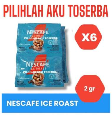 Kopi Nescafe ICE ROAST Americano 2 gram - ( HARGA 6 RENCENG )