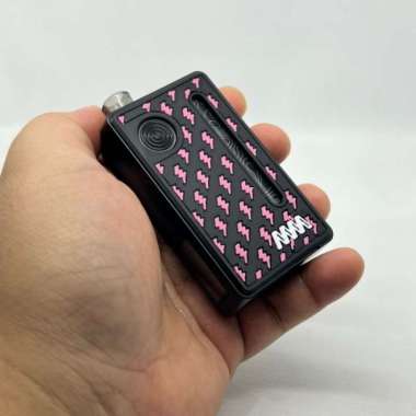 Panel Dot AIO V2 THICKBOY Thundershack 3mm | Mod Maker Monkey 3D Print Black Pink