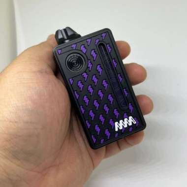 Panel Dot AIO V2 THICKBOY Thundershack 3mm | Mod Maker Monkey 3D Print Black Purple