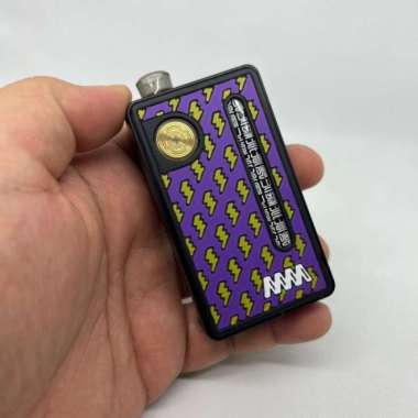Panel Dot AIO V2 THICKBOY Thundershack 3mm | Mod Maker Monkey 3D Print Purple Yellow