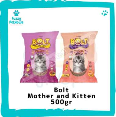 Bolt Mother and Kitten 500gr FRESHPACK Bolt Mother & Kitten 500 gr FRESHPACK makanan kucing bolt Tun