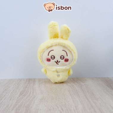 ISTANA BONEKA Gantungan Kunci Chiwawa with Hoodie Piyama Kelinci Kucing Mini Lucu Mainan Anak Cowok