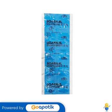 SOMINAL 25 MG STRIP 10 TABLET