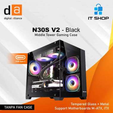 Digital Alliance N30S V2 Gaming Case - Black