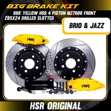 BBK HSR YELLOW SIZE 285x24 PISTON 4 PNP KE BRIO & JAZZ