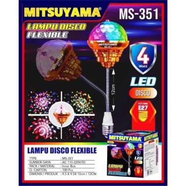 LAMPU DISKO FLEXIBLE MS351 MITSUYAMA