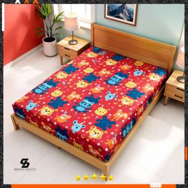 Berkah Saluyu - Sprei Motif Anak Ukuran 180x200cm Motif Karakter Spiderman