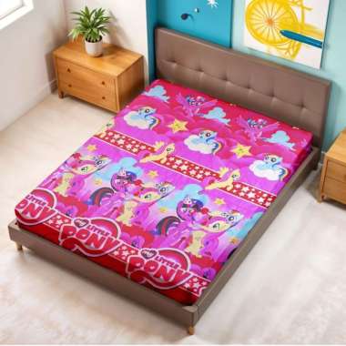 Berkah Saluyu - Sprei Motif Anak Ukuran 180x200cm Motif Karakter LitlePony