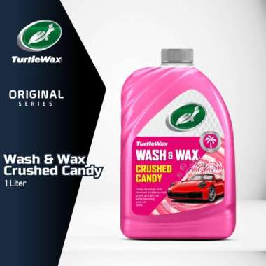 Turtle Wax Wash & Wax Crushed Candy Shampoo Mobil Sampo Mobil Pembersih Mobil Sahampoo Motor Sampo M