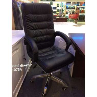 Kursi Putar Direktur Kaki Stainless Import