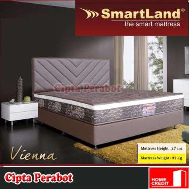 Tempat Tidur Springbed Kasur Viena Medium Firm Smartland by Modis Springbed Fullset Custom