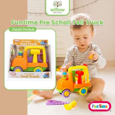 Mainan Anak - Funtime Pre Scholl Toll Truck
