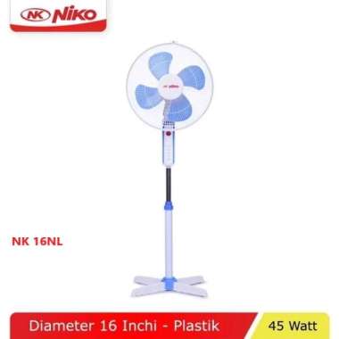 Niko Kipas Angin Berdiri Kipas Stand Fan 16 Inch NK 16NL / NK 16NLS NK 16NL
