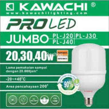 BOLA LAMPU LED 30W, 40W, 50W JUMBO PROLED KAWACHI 40W