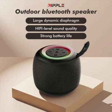 Ripple Bluetooth Speaker Mini LED Super Bass POGO 2 Speaker Portable