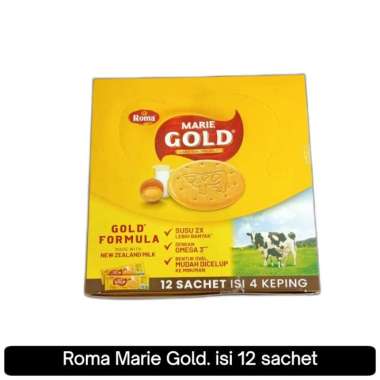 roma marie gold biskuit | box isi 12 sachet