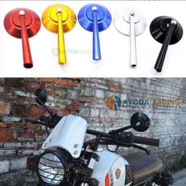 Spion Motor Rizoma Bulat Kecil Merah