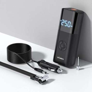 VIVAN VTI02 Tire Inflator Pompa Ban Elektrik Mobil Motor Sepeda Bola