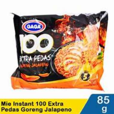 Promo Harga Gaga 100 Extra Pedas Goreng Jalapeno 85 gr - Blibli