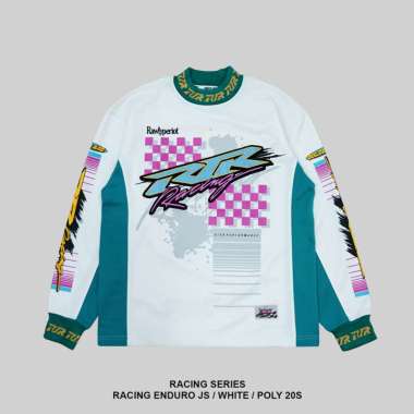 RAWTYPE RIOT Racing Enduro Jersey - White XXL