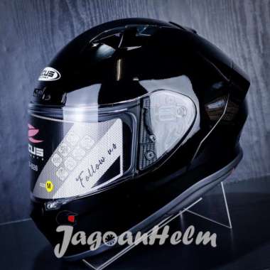 ZEUS HELM ZS826 SOLID | BLACK GLOSY | ZS 826 - ZEUS 826 FLAT VISOR L