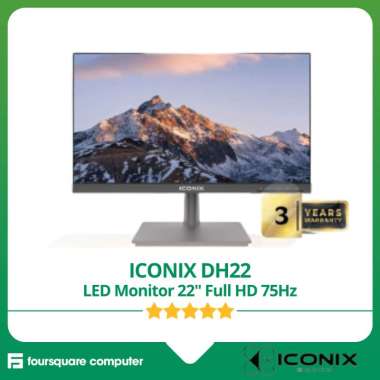 ICONIX DH22 Monitor LED 22 Inch 75hz Resmi