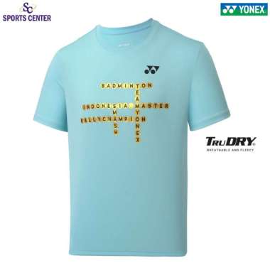 New Kaos / Jersey Yonex Badminton Indo Master 2961 Blue Glow XL