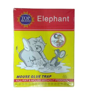 Lem Tikus Elephant Papan Perangkap Tikus Jumbo Cap Gajah Elephant Super Lengket