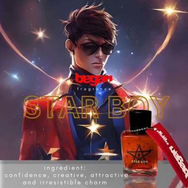 Parfum Pria Began Starboy Tahan Lama Hadiah Gantungan Kunci Karet 50Ml