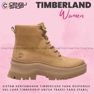 SEPATU TIMBERLAND BOOT WANITA ORIGINAL BOOTS KULIT ASLI ORI TERBARU TW13