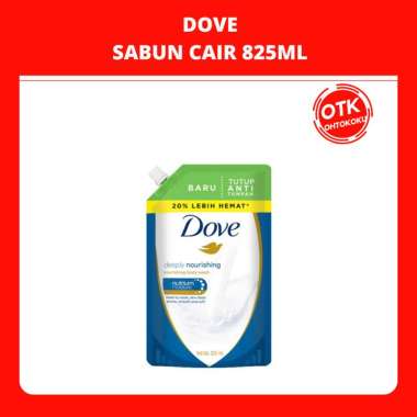 DOVE SABUN MANDI CAIR 825ML deeply