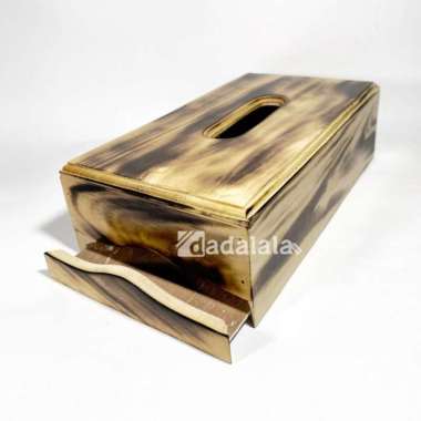 Tempat Tissue / Kotak Tisu Lucu dan Unik Ukuran Besar Motif Bakar