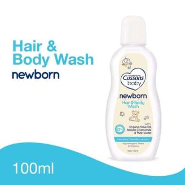 Cussons baby newborn sabun mandi dan shampo bayi 200 ml