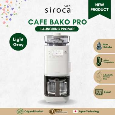 New Siroca Cafe Bako Pro (Fully automatic coffee Maker) - Light Grey - Bako Pro Bako Pro